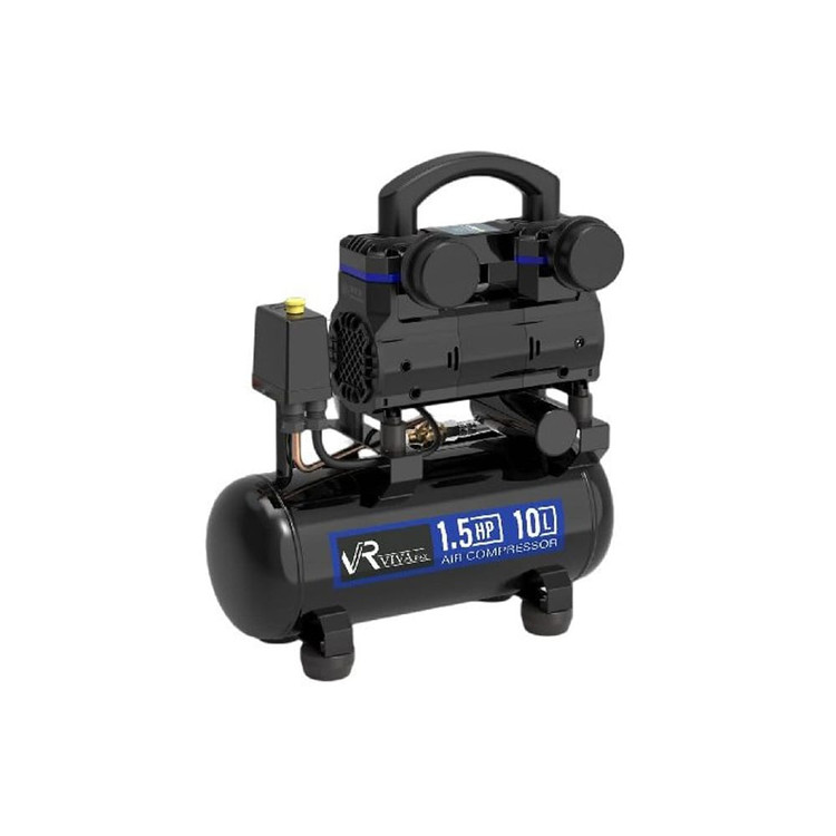 کمپرسور باد ویوارکس مدل VR1015-SS ظرفیت ۱۰ لیتر بدون روغن سایلنت