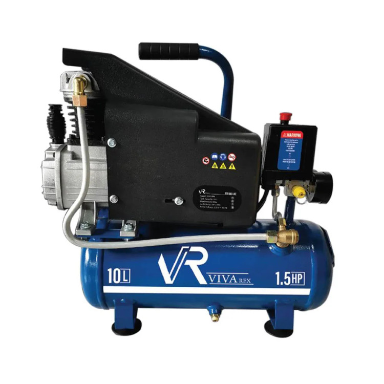 کمپرسور باد روغنی ویوارکس مدل VR1010-AC ظرفیت ۱۰ لیتر