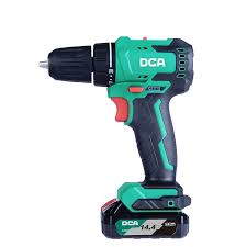 دریل شارژی DCA 14.4v مدل ADJZ24-10 براشلس